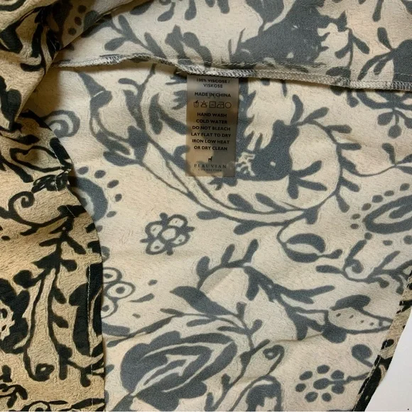 Peruvian Connection Maxi Slip Dress MEDIUM - Picture 5 of 10